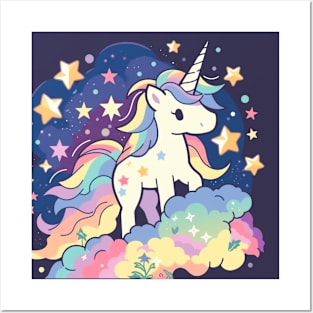 Dream Unicorn - Cute Unicorn Posters and Art